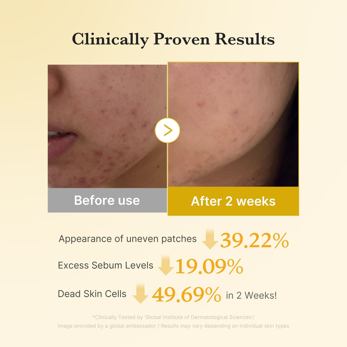 Kojic Acid Tumeric Toner Pad